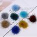 Nail Pom Ball 3D Detachable Nail Poms Charm Faux With Removable Base For Nail Art Design Nail Tip Decor Acrylic Nail Art Accessories Kit - Buy Online on SooperMarket.com