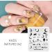Alexnailart Stainless Steel Nail Stamping Template - Manicure Nail Art DIY Decoration NA042 - Buy Online on SooperMarket.com