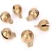 6PCS 1.3inch Vintage Bronze Jingle Bells for Holiday Christmas Decoration and DIY Crafts - Antique Copper Bell for Dog Cat Pet Home Door Decor - Gold Brass Bell - Buy Online on SooperMarket.com