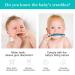 Buy Baby Bite Tube & Soft Food Silicone Toy for Toddlers | Sensory Exploration & Teething Relief - 0-6 Months (Blue & Pink) | International Shipping - Buy Online on SooperMarket.com
