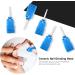 TMISHION Premium Ceramic Nail Drills Acrylic Nail Tools with 5 Drill Bits Safety Cuticle Clean Gel Removal(#2) - Buy Online on SooperMarket.com