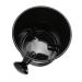 Black Plastic Shaving Bowl & Soap Dish - Men's Shaving Foam Cream Bowl for Effortless Grooming | International Shipping - Buy Online on SooperMarket.com