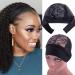 Wig Cap for Headband Wig - 2 PCS Headband Wig Cap for Wig Making Lace Wig Cap Wig Grip Cap 2 Count (Pack of 1) M(22-23in)