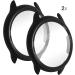 kwmobile Huami Amazfit GTR 2 / 2e Cover (Set of 2) - Tempered Glass & Plastic Frame, Black - Buy Online on SooperMarket.com