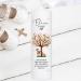 Wall sticker loft baptismal candle or boy with a baptism motif with tree deer and rabbit 25cm x 7cm personalized candle printed candle for baptism stump cerema individual baptismal gift 25cm x 7cm