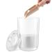 DOSTATNI 1000ML/33OZ Glass Bath Salt jar With Scoop Bath Salt Containers with Lids and Scoop Bath Salt Big Jar for Salt Candy Tea