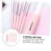 Buy Eye Shadow Brush Set - Eyeliner & Makeup Brush Holder Kits | Pink ABS Handle | International Shipping - Buy Online on SooperMarket.com
