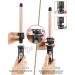 Ohuhu 7 in 1 Curling Wand Set with Interchangeable Ceramic Barrels and Heat Protective Glove - Dual Voltage Hair Curler in Rose Gold | Mother's Day Gift - Buy Online on SooperMarket.com