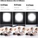 6-Pack Diffusion Gels Filter Kit 15.7x19.6in/40x50cm for Lighting Diffuser Film Roll - Photography Video LED Flash Strobe Light - Buy Online on SooperMarket.com