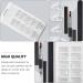 POPETPOP 1 Set nail extension set clear fake nail tips clear acrylic nail tips nail extension forms extension nail gel Manicure Extension False Nail pedicure brush plastic artificial 17.8x1.2cm As Shown - Buy Online on SooperMarket.com