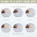 15 Pack Mini Exfoliating Loofah Face Pads - Eco-Friendly Shower Scrubber & Makeup Cleanser - Buy Online on SooperMarket.com