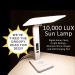 Theralite Aura Qi Light Therapy Sun Lamp - UV Free 10 000 LUX Light Therapy Lamp - Includes Alarm Clock Phone Charger USB Port - Buy Online on SooperMarket.com