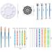 FYOBOT Mandala Template Painting Combo Set 27-Piece Stippling Tool Soft Pottery Painting Pen - Buy Online on SooperMarket.com