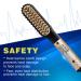 Beard Straightener for Men - Heated Ionic Comb & Styling Brush | Gold Color Gift for Him - Buy Online on SooperMarket.com