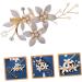 Didiseaon Bride Wedding Hairpin Rose Hair Clip Bride Accessories Flower Clip Bridesmaid Hair Accessories Gold Headpiece Bridal Hair Clip Wedding Headpiece Issue Card Temperament Rhinestone - Buy Online on SooperMarket.com