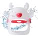 Neamou Red Silicone Brain Shape Teether for Infants - Soothing Gum Relief & Hand Pacifier (4-8 Months) - Buy Online on SooperMarket.com