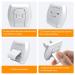 Outlet Covers Baby Proofing(32 Pack)with Hidden Pull Handle Child Safety Socket Cover Electric Power Plug Covers Protector Caps - Buy Online on SooperMarket.com