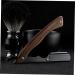 Didiseaon Wooden Razor Manual Shaver - Portable Clip-on Stainless Steel Eyebrow Trimmer | Old Fashioned Foldable Tool Holder for Precision Grooming - Buy Online on SooperMarket.com