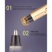 TEMKIN 3-in-1 Nose Hair Trimmer - Rechargeable Multifunctional Trimmer for Men & Women | Eyebrow & Ear Hair Removal - Buy Online on SooperMarket.com