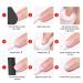 Wakaniya 15ml No Wipe Base and Top Coat Set - Glossy Shine Finish - DIY Nail Gel Design Kit - 0.5 Fl Oz (Pack of 2) - Soak Off LED Gel with Base Activator - Buy Online on SooperMarket.com