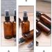 Frcolor 50ml Brown Spray Bottle with Refill - Fine Fog Atomizer for Essential Perfume Oil | International Shipping - Buy Online on SooperMarket.com