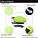 JShaha Waterproof Bicycle Rain Cover 5L-20L | Neon Yellow Pocket Protection for Basket & Luggage Rack - Buy Online on SooperMarket.com