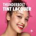 COLORGRAM Thunderbolt Tint Lacquer - 09 Soft Tok | Moisturizing High Pigment Lip Stain with Argan Oil - Long-Lasting & Weightless Formula - 0.2 fl.oz - Buy Online on SooperMarket.com