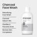 Natural Outcome Charcoal Face Wash - Daily Detoxifying Cleanser for Acne - Hydrating Pore Cleanser with Green Tea, Aloe Vera & Ginkgo Biloba - 8 oz - Buy Online on SooperMarket.com
