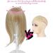 MORICHY Clip in Fringe 360 Bangs Hair Clip Fake Bangs with Long Layered Fringe Clip in Hair for Women Mix Blonde Bangs Clip in Hair Extensions Curved Bangs for Daily Use(Mix Blonde with Dark Root) 18Inch RT6/22/613A# - Buy Online on SooperMarket.com