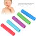 Alomejor 5Pcs Baby Teether Silicone - Safe Soft Grip Teething Sticks & Pencil Holders for Baby Strength Training - Buy Online on SooperMarket.com