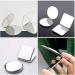 Minkissy Handbag Round Compact Cosmetic Mirror Double-Sided Travel Cosmetic Mirror Bag Hand Mirror Changing Mirror for Money Foldable Carry Bag - Buy Online on SooperMarket.com