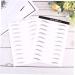 DOITOOL 4 Sheets Authentic Eyebrows Stickers Eyebrow Makeup Tools Eyebrow Stickers 3d Patch Water Proof - Buy Online on SooperMarket.com