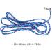 Hamster Harness Adjustable Small Pet Leash Outdoor Walking Training Lead with Bell Collar for Rat Mouse Squirrel 63.4-71.3inch(blue&purple) - Buy Online on SooperMarket.com