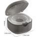 Kirdume Pacifier Organizer Box Stylish & Easy to Clean Dust-Proof Holder for Travel - Gray - Buy Online on SooperMarket.com