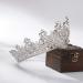 S SNUOY Silver Crystal Queen Crown - Perfect for Wedding, Pageant & Prom - Buy Online on SooperMarket.com