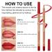 12 Colors Creamy Matte Lip Liner Pen Set - Long Lasting Waterproof High Pigment Makeup for Women | Daily Use Lip Liners Kit (Set A - Buy Online on SooperMarket.com