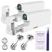 2Pcs Ear Piercing Kit Ear Nail Gun Disposable Aseptic Household Ear Piercing Gun Portable Ear Piercing Gun Group Ear Piercing Tools Comes with Built-in Ear Studs Silver 4mm