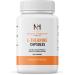 NIH Supplement - L-Theanine - Promotes Relaxation Reduces Stress Enhances Focus and Mental Clarity High Absorption 200mg per Capsule Non-GMO Gluten-Free and allergen free