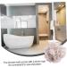 3pcs Bath Ball Shower Poufs - Mesh Bubble Maker Scrubber | International Shipping - Buy Online on SooperMarket.com