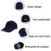 LANGZHEN 100% Cotton Kids Baseball Cap Hat - Adjustable Sun Hat for Girls Boys 2-4 Years Navy - Buy Online on SooperMarket.com