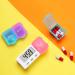 Portable Electronic Vitamin Planner 7 Color Weekly Medicine Dispenser with Detachable Cups for Elderly and Travelers - Buy Online on SooperMarket.com