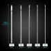 ATOMUS 10pcs Stainless Steel 16G Piercing Needles - Sterile Disposable for Ear, Nose, Navel, Nipple, Lip - Buy Online on SooperMarket.com