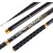 Goture Telescopic Tenkara Fishing Rod - Ultralight Portable Collapsible Bass Crappie Rod | Carbon Fiber Inshore Stream Trout Pole | 12ft/3.6m Free Tip Set - Buy Online on SooperMarket.com