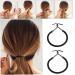 10 Pcs Horse Chant Rubber Elastic Hook Hair Bands - Premium Hair Jewelry & Styling Tools for Women - Buy Online on SooperMarket.com