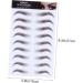 Beavorty 10 Pcs Eyebrow Stickers Imitation Eyebrow Sticker False Eyebrows Cosmetics Miss Blush Makeup - Buy Online on SooperMarket.com