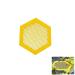 Colorful Bee Watering Station Bee Waterer and Butterfly Water Stations Floating Bee Island Use for Bee Cups for Garden Bee Water Catcher Cups for Thirsty Pollinators(Color:Yellow)