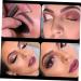 NOLITOY 6 pcs Crease Shadow Portable Eye Black Gel Silica Draw Stamp Tool Makeup Practical Seal Silicone 5*2.5cm Black - Buy Online on SooperMarket.com