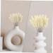 Amosfun 24pcs Wheat Ear Flower Silk Flower Office Decore Window Trim Decor for Living Room Fake Wheat Ear Wheat Decoration Natural Decorate Artificial Flower Straw Flower Arrangement Beige 30X1.5CM - Buy Online on SooperMarket.com