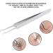 LANTRO JS Curved Blackhead Remover Stainless Steel Fat Granule Pimple Removal Skin Tag Extractor for Face Care Tool - Buy Online on SooperMarket.com