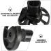 MUSISALY 2pcs Electric Grinding Chuck Door Knob Protector Blower Attachment Nut Grinder Black Plastic - Buy Online on SooperMarket.com